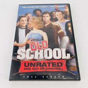 Old School Unrated Movie DVD - Good Used Condition